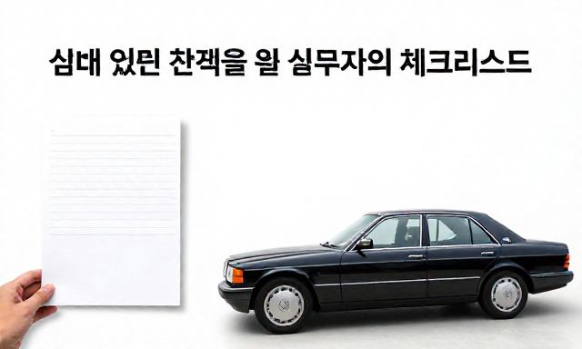 벤츠250 관련 이미지 - 중고차 시장에서 만나는 벤츠250, 실패 없는 선택을 위한 실무자의 체크리스트