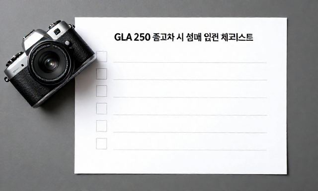 GLA250 관련 대표 이미지