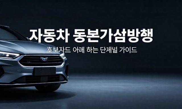 자동차보험가입방법 관련 이미지 - 자동차보험가입방법: 초보자도 따라 하는 단계별 가이드